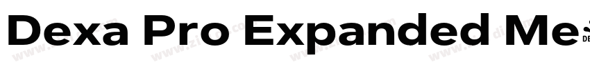 Dexa Pro Expanded Me字体转换